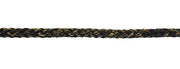 close-up of braided camouflage cord