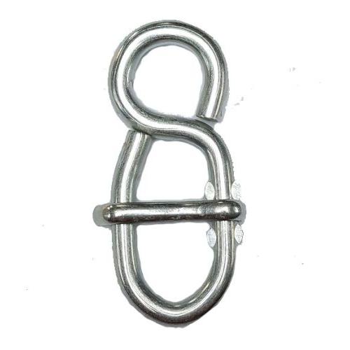 Steel Eight Adjuster for 12mm rope on a white background
