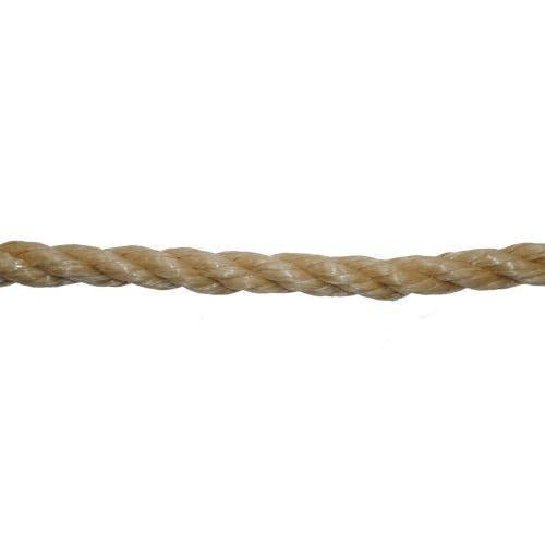 10mm Beige Polypropylene Rope sold by the metre