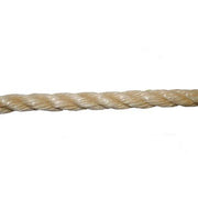 16mm Beige PolyPropylene Rope sold by the metre