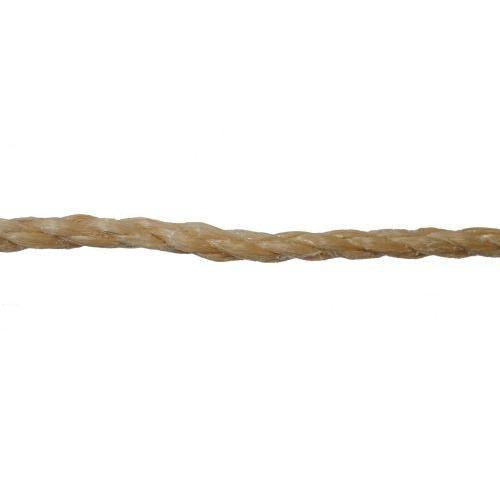 6mm Beige Polypropylene Rope sold by the metre