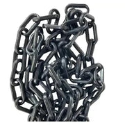 6mm Black Plastic Chain - 25m bag