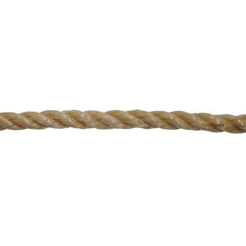 8mm Beige Polypropylene Rope sold by the metre