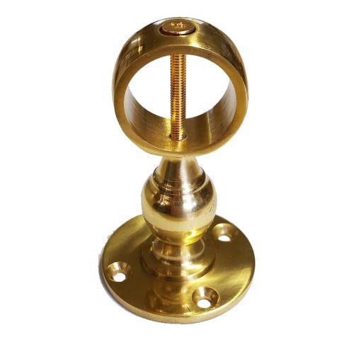 24mm Polished Brass Centre Bracket for 24mm rope