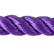 24mm Purple PolySilk Barrier Rope sold by the metre