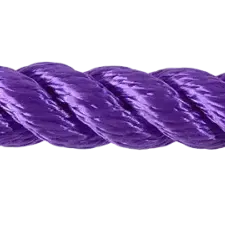 24mm Purple PolySilk Barrier Rope sold by the metre