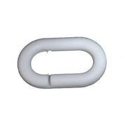 6mm White Plastic Chain Links