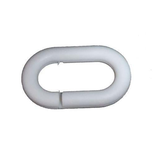 6mm White Plastic Chain Links