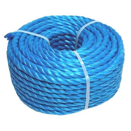 12mm Blue Polypropylene Rope - 30m Mini Coil