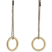 Wooden Gym Ring Set