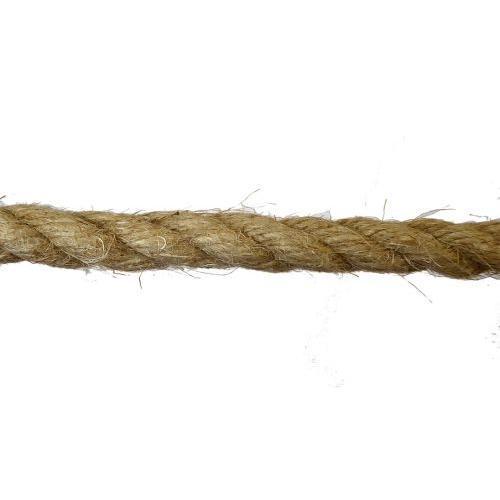 14mm Natural Flax Hemp Rope sold by the metre