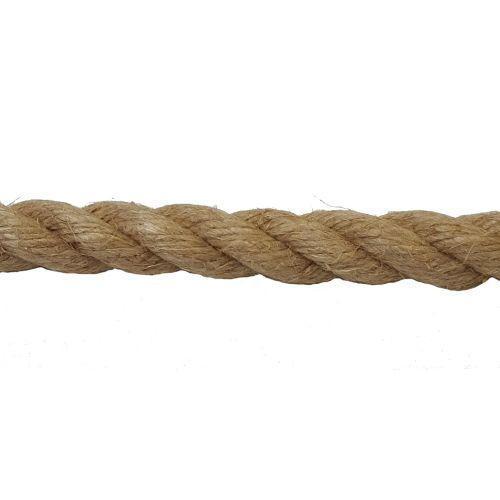 16mm Natural Flax Hemp Rope sold by the metre