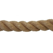 24mm Natural Flax Hemp Rope sold by the metre