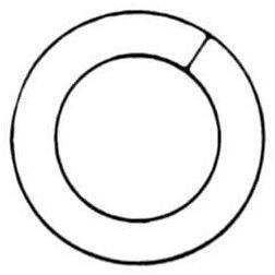 Illustration of a welded ring
