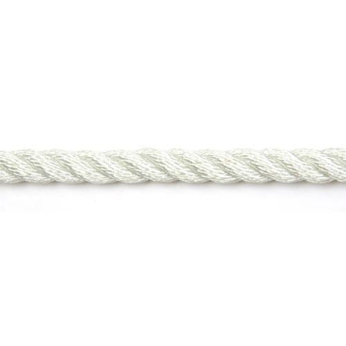 24mm White PolySilk Barrier Rope sold by the metre